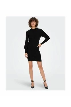 Promo π JACQUELINE De YONG Casual Jurken Knitted π Dresses Black π