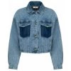 Begroting ✔️ Jijil Spijkerjassen Denim Jackets Blue 🔔