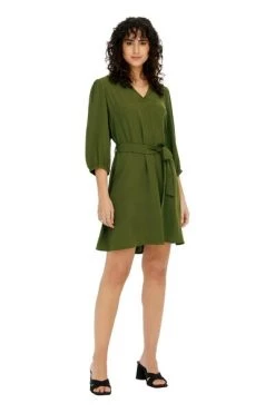 Flash-uitverkoop 🥰 JACQUELINE De YONG Casual Jurken Day 👗 Dresses Green 🧨 -Goedkope JACQUELINE winkel 0348c040db4741412f03e247c20f3dbe