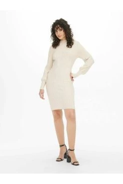 Goedkoopste π JACQUELINE De YONG Casual Jurken Knitted π Dress Beige π 11 Goedkoopste π JACQUELINE De YONG Casual Jurken Knitted π Dress Beige π -Goedkope JACQUELINE winkel 13f1c800eaa141455a36ec56e4c7716a
