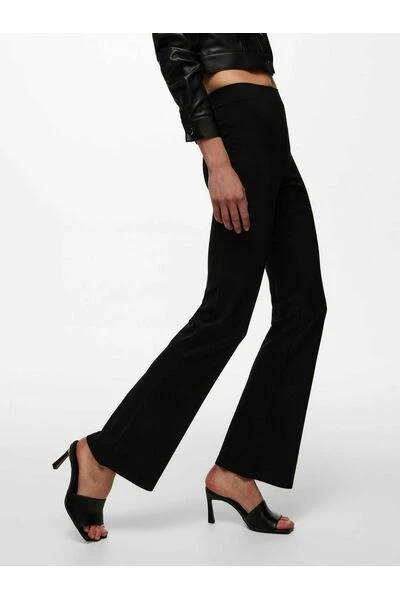 Goedkoop π JACQUELINE De YONG Pantalons Straight Trousers Black π 3 Goedkoop π JACQUELINE De YONG Pantalons Straight Trousers Black π