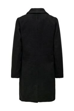 Gloednieuw 💯 JACQUELINE De YONG Trenchcoats & Mantels Single-Breasted 🧥 Coats Black 🎁