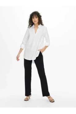 Beste Pirce ✨ JACQUELINE De YONG Pantalons Straight Trousers Black 🤩 -Goedkope JACQUELINE winkel 1ba6ac5ecfa38e1fcf1f2edd3d080a67