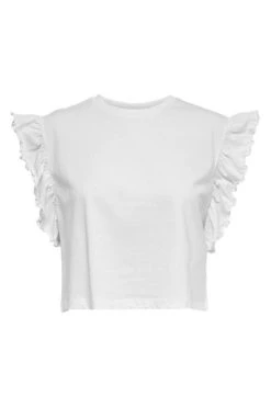 Top 10 🤩 JACQUELINE De YONG T-shirts 15257235 Sleeve 👕 Shirt White 🌟 -Goedkope JACQUELINE winkel 1c7d66c1470fde20e3b7a2e823f0c812