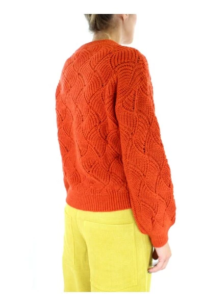 Aanbiedingen π Jijil Sweaters Round-neck Knitwear Orange π 3 Aanbiedingen π Jijil Sweaters Round-neck Knitwear Orange π