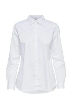 Goedkoop ❤️ JACQUELINE De YONG Longsleeve 👕 Shirts 👕 Shirt White ⌛