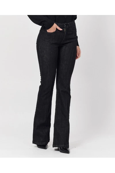 Promo π Jijil Flared π Jeans Trousers Blue β¨ 5 Promo π Jijil Flared π Jeans Trousers Blue β¨ - Afbeelding 3