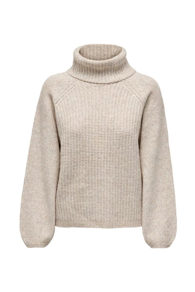 Goedkoop π JACQUELINE De YONG Coltruien Turtlenecks Beige β 3 Goedkoop π JACQUELINE De YONG Coltruien Turtlenecks Beige β