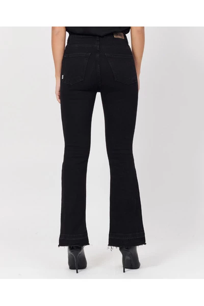 Promo π Jijil Flared π Jeans Trousers Black π 3 Promo π Jijil Flared π Jeans Trousers Black π