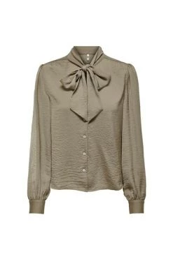 Beste deal 👏 JACQUELINE De YONG Longsleeve 👕 Shirts 👕 Shirts Beige 😍