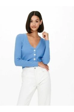 Promo βοΈ JACQUELINE De YONG Vesten Cardigans Blue π€©