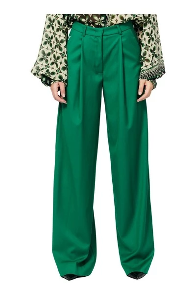 Beste deal π Jijil Wijde Broeken Trousers Green π 4 Beste deal π Jijil Wijde Broeken Trousers Green π - Afbeelding 2