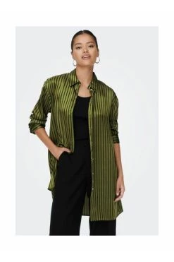 Goedkoopste 🛒 JACQUELINE De YONG Longsleeve 👕 Shirts 👕 Shirts Green 😉 -Goedkope JACQUELINE winkel 51d45218d8cf6f88d3b4bb2900603303