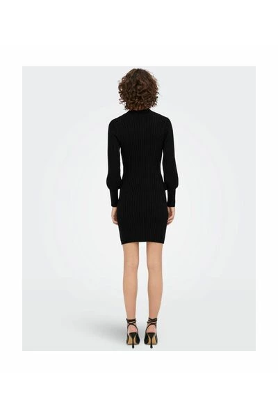 Promo π JACQUELINE De YONG Casual Jurken Knitted π Dresses Black π 5 Promo π JACQUELINE De YONG Casual Jurken Knitted π Dresses Black π - Afbeelding 3