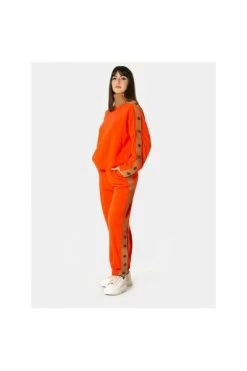 Promo 🤩 Jijil Sweatpants Trousers Orange 🤩 -Goedkope JACQUELINE winkel 54014f527afbfbf3730eca6c09137562