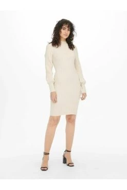 Goedkoopste π JACQUELINE De YONG Casual Jurken Knitted π Dress Beige π 9 Goedkoopste π JACQUELINE De YONG Casual Jurken Knitted π Dress Beige π -Goedkope JACQUELINE winkel 540865bf3520aee0a01c6585510db732