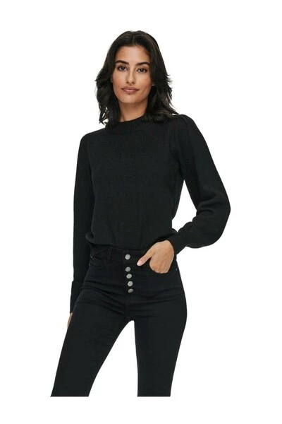 Beste Verkoop π JACQUELINE De YONG Sweaters Round-neck Knitwear Black β 3 Beste Verkoop π JACQUELINE De YONG Sweaters Round-neck Knitwear Black β