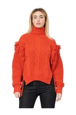 Flash-uitverkoop 👏 Jijil Coltruien Turtlenecks Red 🥰 -Goedkope JACQUELINE winkel 5900a1d01645f01c6fb5dcbedd40aab0