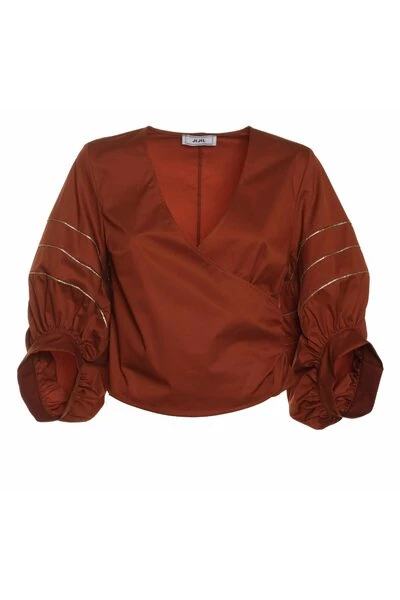 Flash-uitverkoop π₯ Jijil Blouses π SHIRT Brown π 3 Flash-uitverkoop π₯ Jijil Blouses π SHIRT Brown π
