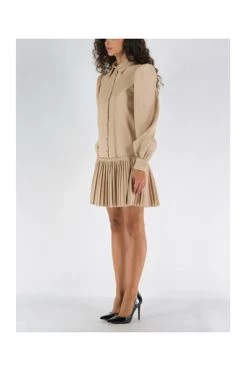 Goedkoop 🎉 Jijil Casual Jurken Short 👗 Dresses Beige 🔥