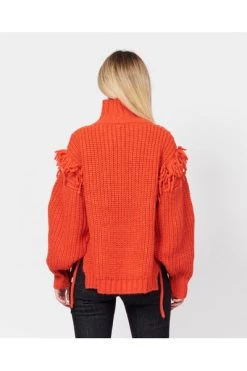 Flash-uitverkoop 👏 Jijil Coltruien Turtlenecks Red 🥰 -Goedkope JACQUELINE winkel 60e2243d124a376cd89efc58b935ab88