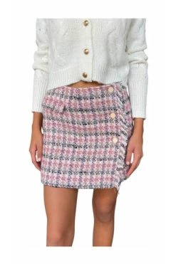 Korting 🥰 Jijil Korte Rokken Short 👗 Skirts Pink ❤️