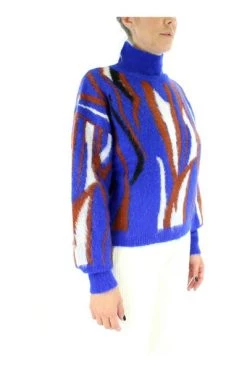 Coupon ⭐ Jijil Coltruien Turtlenecks Blue 🔥 -Goedkope JACQUELINE winkel 6401c806ac8f8090fe5643a38b05f21c