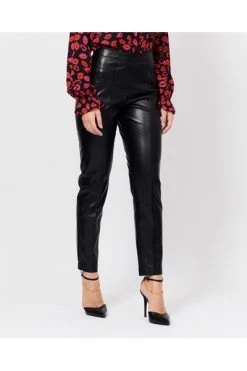 Goedkoop ⭐ Jijil Leren Broeken Trousers Black 🔥 -Goedkope JACQUELINE winkel 66fd851f3d7d66f3bb2f5e5c3c6d7c05