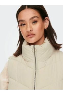Goedkoopste 🌟 JACQUELINE De YONG Bodywarmers Vests Beige 🤩 -Goedkope JACQUELINE winkel 6add5f0b9e8775aa66b63202b3a3fc4f