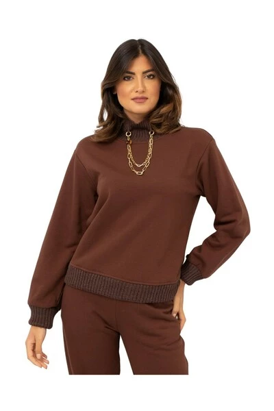 Flash-uitverkoop βοΈ Jijil Coltruien Turtleneck Brown π 5 Flash-uitverkoop βοΈ Jijil Coltruien Turtleneck Brown π - Afbeelding 3