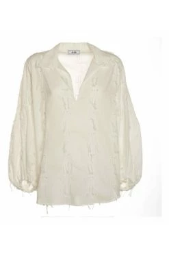 Hete verkoop 💯 Jijil Blouses 👕 SHIRT White 🛒