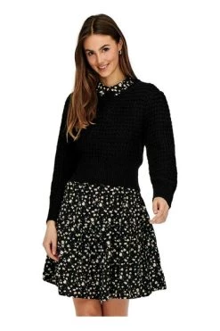 Aanbiedingen 😀 JACQUELINE De YONG Sweaters Round-neck Knitwear Black 🌟 -Goedkope JACQUELINE winkel 6eb06f06db32776154d4e8bd74854fd1