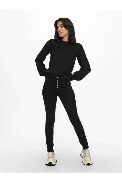 Beste Verkoop π JACQUELINE De YONG Sweaters Round-neck Knitwear Black β 5 Beste Verkoop π JACQUELINE De YONG Sweaters Round-neck Knitwear Black β - Afbeelding 3