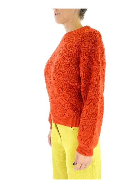 Aanbiedingen π Jijil Sweaters Round-neck Knitwear Orange π 7 Aanbiedingen π Jijil Sweaters Round-neck Knitwear Orange π - Afbeelding 5