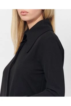 Goedkoop ⌛ Jijil Longsleeve 👚 Shirts Blouses & 👚 Shirts Black 🤩 -Goedkope JACQUELINE winkel 78c18b8493f7cc6ca5682812d906d2a7