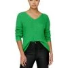 Beste Verkoop 💯 JACQUELINE De YONG Sweaters V-neck Knitwear Green ⌛ -Goedkope JACQUELINE winkel 7cc6f3f5d90ce05eae6d531e4cdadf9d