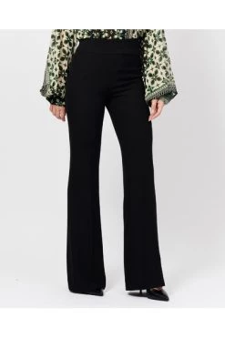 Beste Verkoop 🎁 Jijil Wijde Broeken Trousers Black 🔥