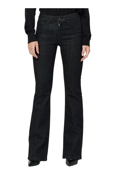 Promo π Jijil Flared π Jeans Trousers Blue β¨ 3 Promo π Jijil Flared π Jeans Trousers Blue β¨