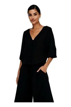 Top 10 🔔 JACQUELINE De YONG Blouses 👩 Women's Pico Shode 15236074 Black 🥰 -Goedkope JACQUELINE winkel 7ec1f43e971ddf88287f97631dd3a2ed 1