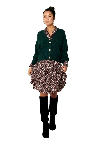 Groothandel π JACQUELINE De YONG Vesten Cardigans Green π 8 Groothandel π JACQUELINE De YONG Vesten Cardigans Green π - Afbeelding 6