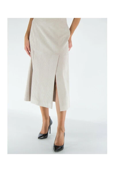 Uitgang π Jijil Casual Jurken Midi π Dresses Beige β 6 Uitgang π Jijil Casual Jurken Midi π Dresses Beige β - Afbeelding 4