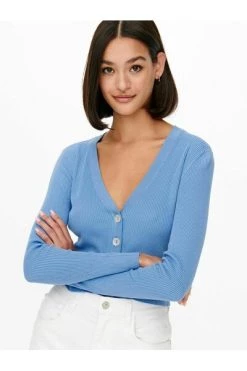 Promo ✔️ JACQUELINE De YONG Vesten Cardigans Blue 🤩 -Goedkope JACQUELINE winkel 8b8849d423bf695b4fd603b8b414ba96