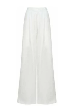 Uitgang 🎁 Jijil Wijde Broeken Wide Trousers White 🔔