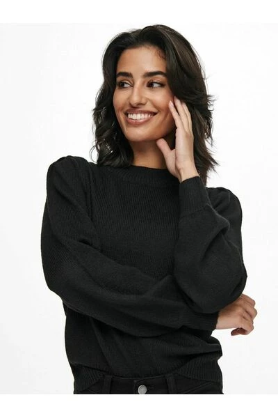 Beste Verkoop π JACQUELINE De YONG Sweaters Round-neck Knitwear Black β 6 Beste Verkoop π JACQUELINE De YONG Sweaters Round-neck Knitwear Black β - Afbeelding 4