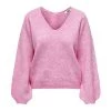 Nieuw 😍 JACQUELINE De YONG Sweaters V-neck Knitwear Pink 🛒