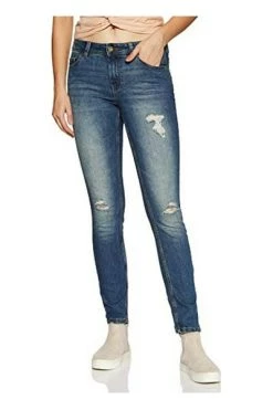 Nieuw ⌛ JACQUELINE De YONG Skinny 👖 Jeans 👖 Jeans 15159258 Blue 🧨