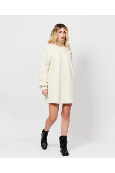 Begroting π€© Jijil Casual Jurken π Dresses Beige β 4 Begroting π€© Jijil Casual Jurken π Dresses Beige β - Afbeelding 2