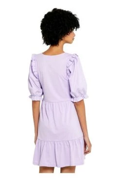 Hete verkoop 😀 JACQUELINE De YONG Casual Jurken 👗 DRESS Purple 🎉 -Goedkope JACQUELINE winkel a311ebef07fe1d0f88ffa1518c4d838a