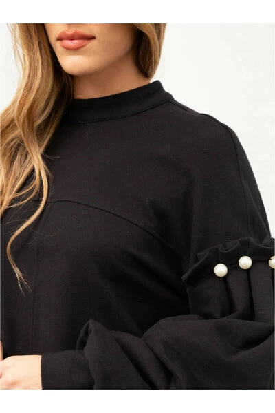 Beste Verkoop π Jijil Hoodies & Sweatvesten Sweatshirt Black π€© 3 Beste Verkoop π Jijil Hoodies & Sweatvesten Sweatshirt Black π€© - Afbeelding 2