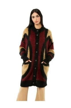 Beste deal 🧨 Jijil Vesten Long Cardigan Red ⌛